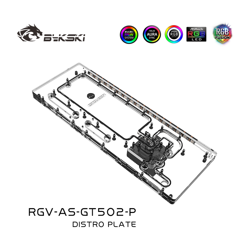 Distro Plate Ddc Pump Combo - Bykski Acryl Distro Platte/Board Reservoir für