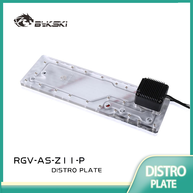 Distro Plate Ddc Pump Combo - BYKSKI RGV-AS-Z11-P Acryltank zur Verwendung für