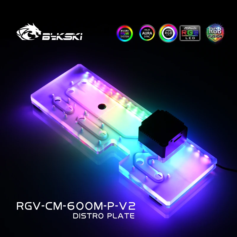 Distro Plate Ddc Pump Combo - Bykski Acryl-Distro-Platte / Platinenreservoir für Cooler