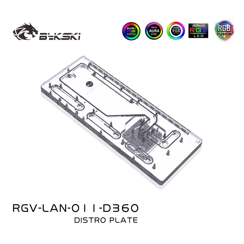 BYKSKI Distro-Platte Acrylplat – Distro Plate Ddc Pump Combo Bewertung und Preis