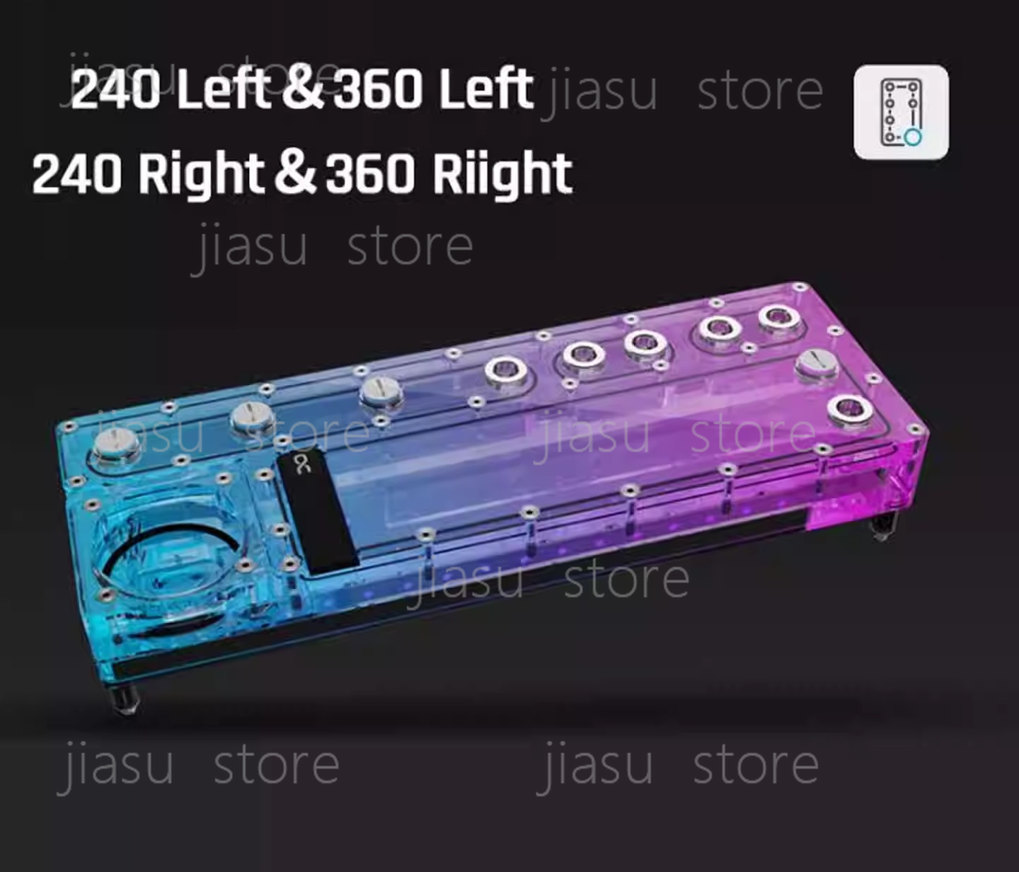 Alphacool Core Distro Plate 24 – Integrated Pump Reservoir Distro Plate Bewertung und Preis