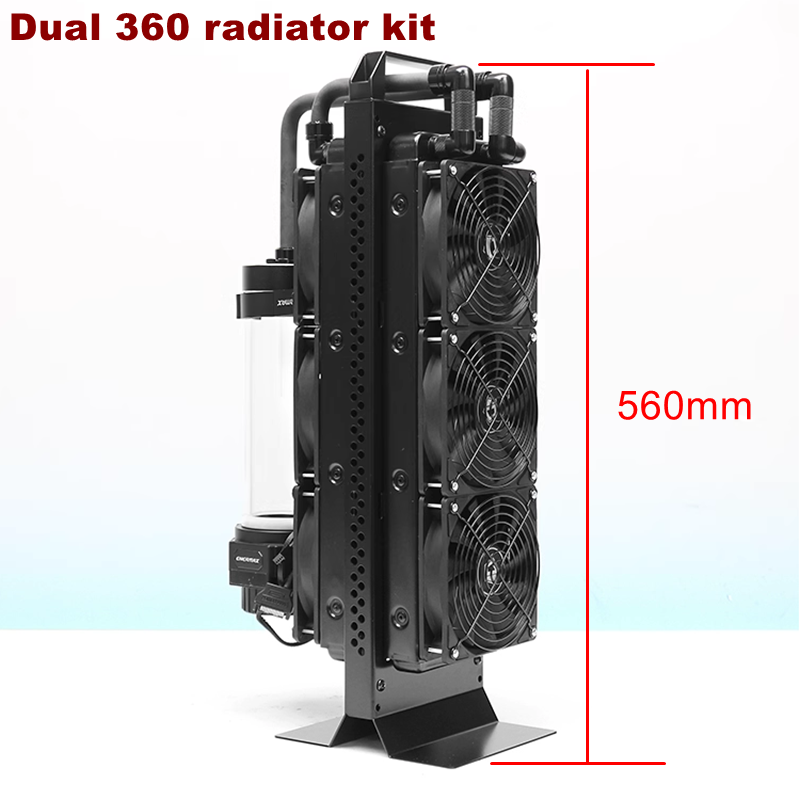 Externe Wasserkühlungskombinat – External Radiator Water Cooling Kit Bewertung und Preis