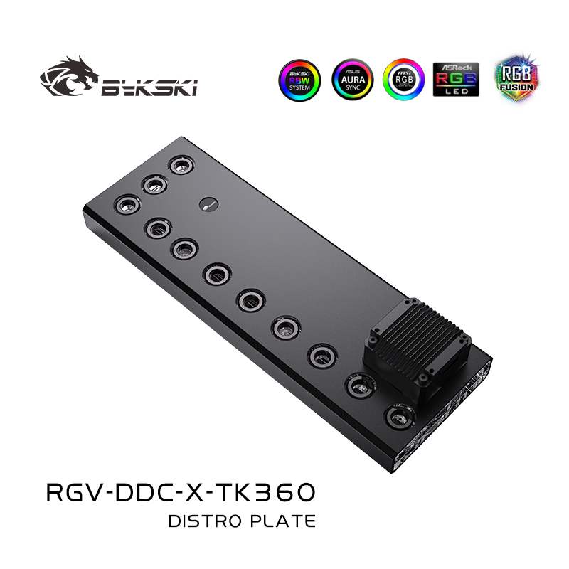 Bykski acryl verteiler platte/ – Distro Plate Ddc Pump Combo Bewertung und Preis