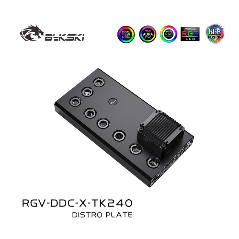 Bykski acryl verteiler platte/ – Distro Plate Ddc Pump Combo Bewertung und Preis