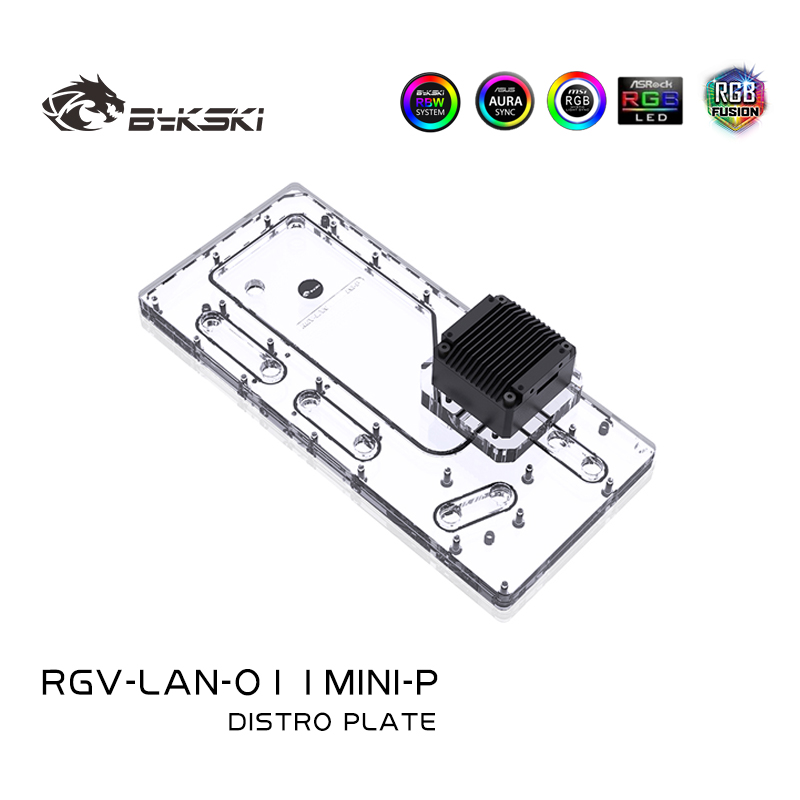 BYKSKI Wasserkühlsystem Waterw – Distro Plate Ddc Pump Combo Bewertung und Preis