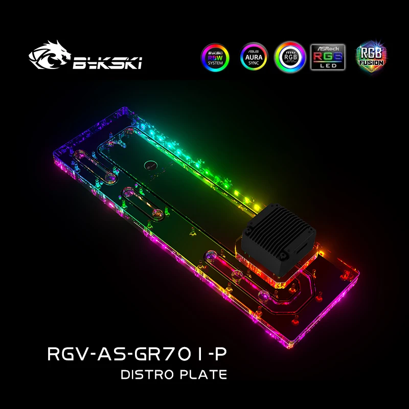 BYKSKI Distro Plate Acryl Rese – Distro Plate Ddc Pump Combo Bewertung und Preis