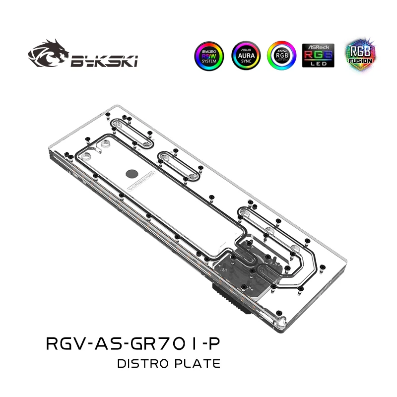 BYKSKI Distro Plate Acryl Rese – Distro Plate Ddc Pump Combo Bewertung und Preis