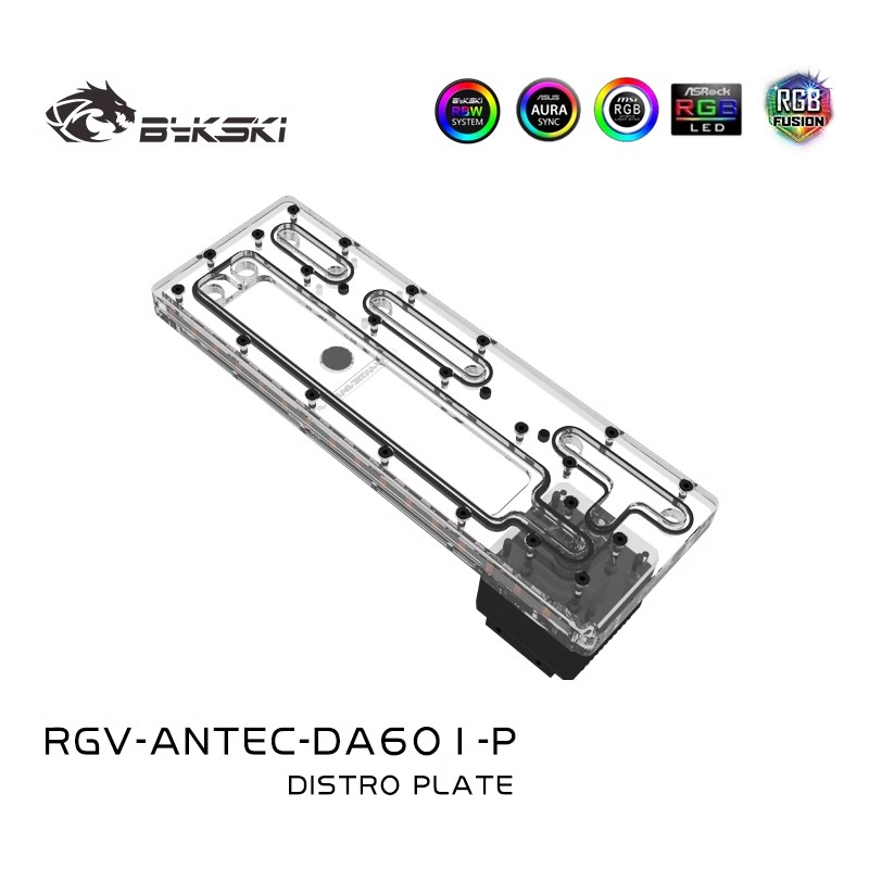 BYKSKI Acryl Waterway Board pa – Distro Plate Ddc Pump Combo Bewertung und Preis