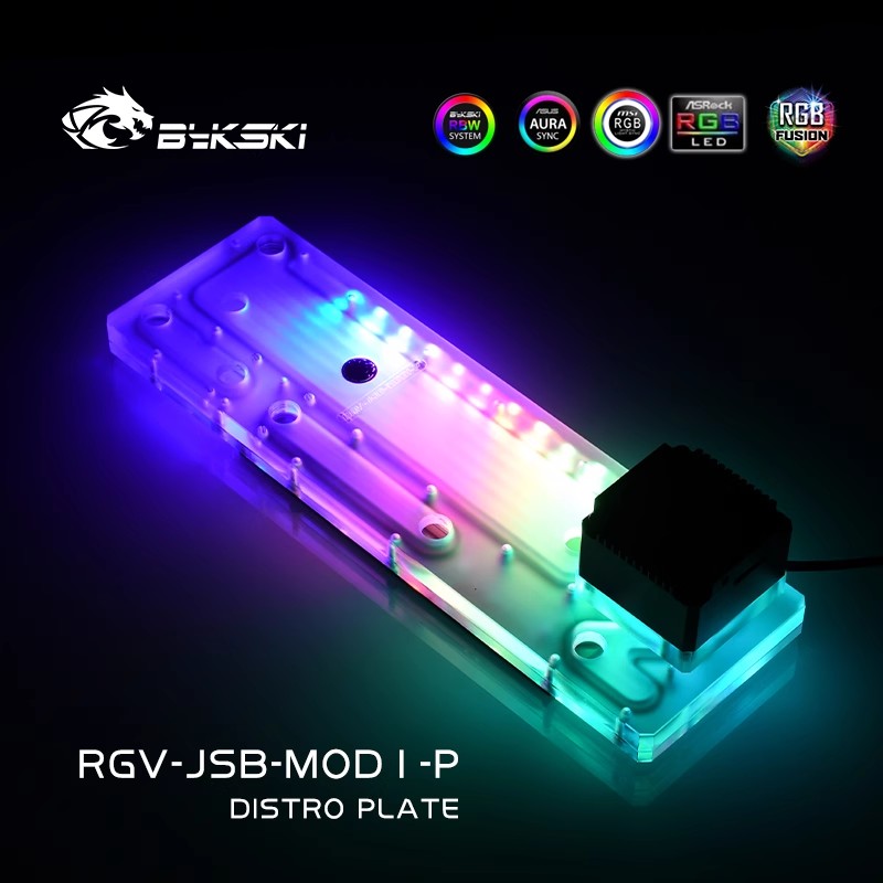 BYKSKI Acrylplatine Wasserkana – Distro Plate Ddc Pump Combo Bewertung und Preis