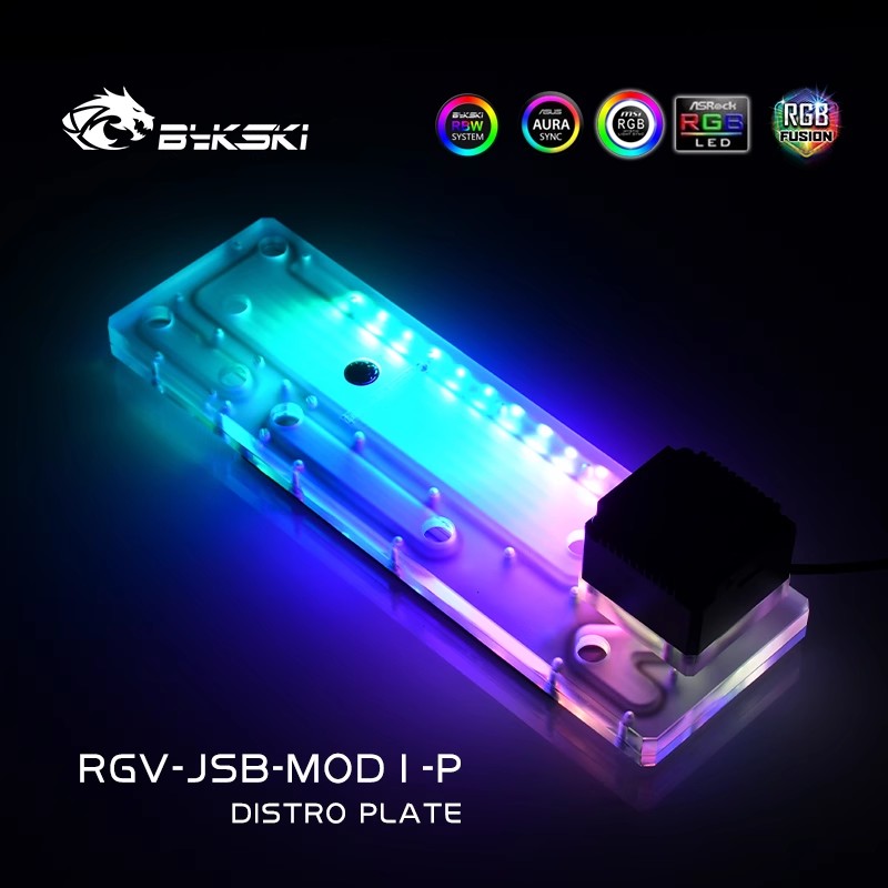 BYKSKI Acrylplatine Wasserkana – Distro Plate Ddc Pump Combo Bewertung und Preis